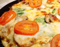 Пицца с грибами